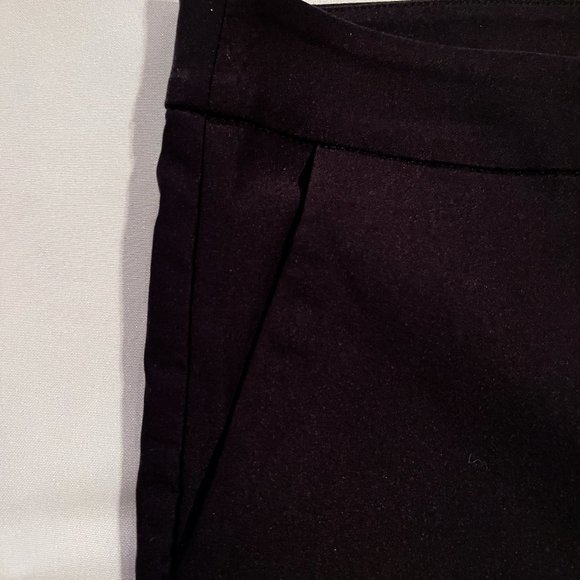 Anne Klein culottes, black, sz 8 - Picture 2 of 13